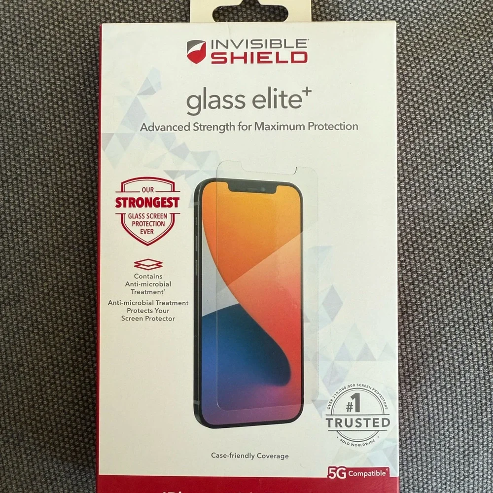Glass Elite+ Screen Protector iPhone 12/12 pro/11/XR